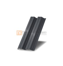 Профнастил Н75 окрашенный с нестандартной шириной 0,4 м толщина 0,65