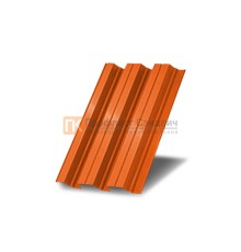 Профнастил Н75 окрашенный с нестандартной шириной 0,5 м толщина 0,45