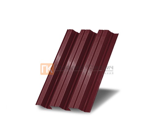 Профнастил Н75 окрашенный с нестандартной шириной 0,5 м толщина 0,5