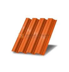 Профнастил Н75 окрашенный с нестандартной шириной 0,7 м толщина 0,45