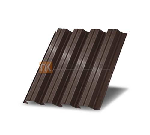 Профнастил Н75 окрашенный с нестандартной шириной 0,8 м толщина 0,7