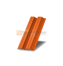 Профнастил Н75 окрашенный с нестандартной шириной 0,4 м толщина 0,45