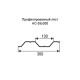 Профнастил НС35 окрашенный с нестандартной шириной 0,3 м толщина 0,45