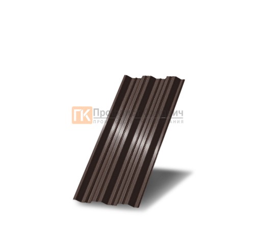 Профнастил НС35 окрашенный с нестандартной шириной 0,5 м толщина 0,35