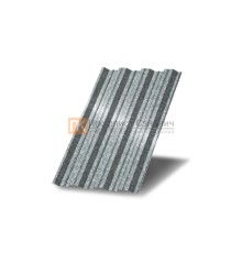 Профнастил НС35 оцинкованный с нестандартной шириной 0,7 м толщина 0,65