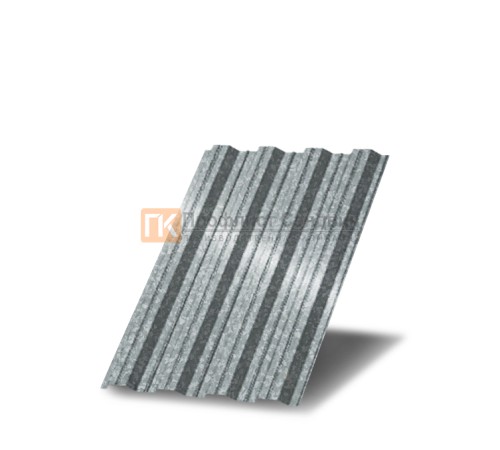 Профнастил НС35 оцинкованный с нестандартной шириной 0,8 м толщина 0,35