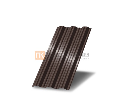 Профнастил НС35 окрашенный с нестандартной шириной 0,6 м толщина 0,7