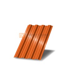 Профнастил НС35 окрашенный с нестандартной шириной 0,8 м толщина 0,6