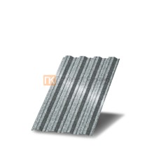 Профнастил НС35 оцинкованный с нестандартной шириной 0,8 м толщина 0,5