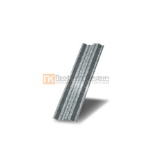 Профнастил НС35 оцинкованный с нестандартной шириной 0,3 м толщина 0,6