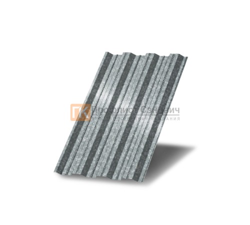 Профнастил НС35 оцинкованный с нестандартной шириной 0,7 м толщина 0,45