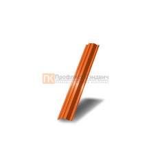 Профнастил НС35 окрашенный с нестандартной шириной 0,2 м толщина 0,6