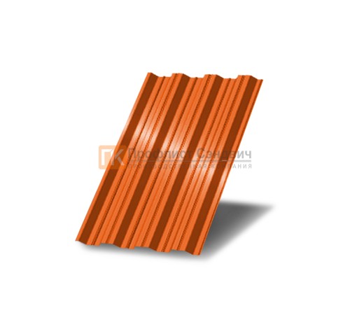 Профнастил НС35 окрашенный с нестандартной шириной 0,7 м толщина 0,6