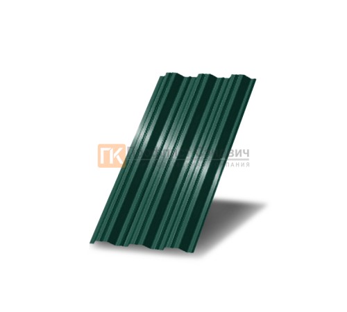 Профнастил НС35 окрашенный с нестандартной шириной 0,6 м толщина 0,45