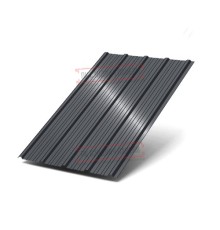Профнастил ММ35-1000 PURMAN RAL7024-0.5
