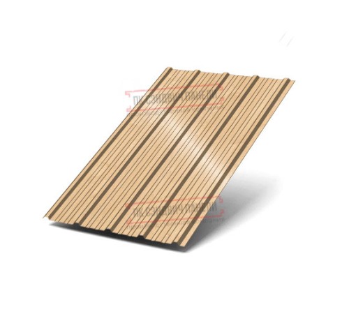 Профнастил ММ35-1000 ECOSTEEL Клен-0.5 Профнастил ММ35-1000 ECOSTEEL Клен-0.5