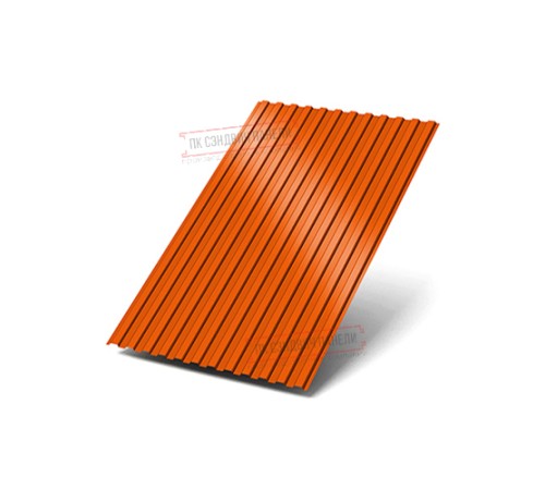 Профилированный лист МП10х1100 Norman RAL2004-0.5 Профилированный лист МП10х1100 Norman RAL2004-0.5