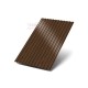 Профилированный лист МП10х1100 ECOSTEEL-МореныйДуб-0.5