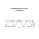 Профнастил Н135-930 RAL9010 Полиэстер-1.8