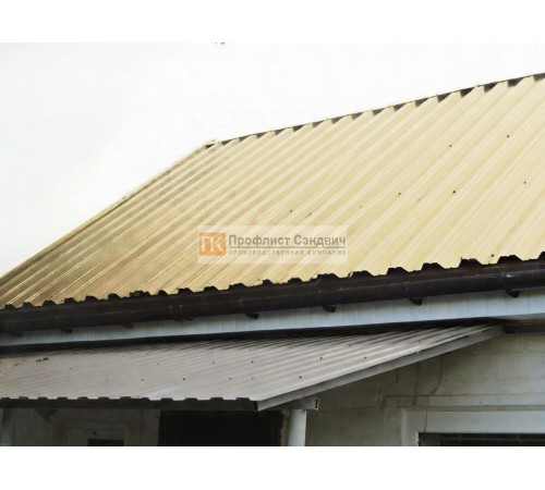 Профнастил НС44 0.5мм Norman RAL1014