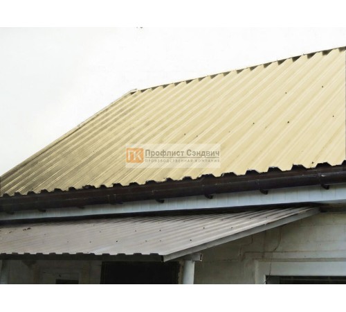 Профнастил НС44 0.5мм Norman RAL1015