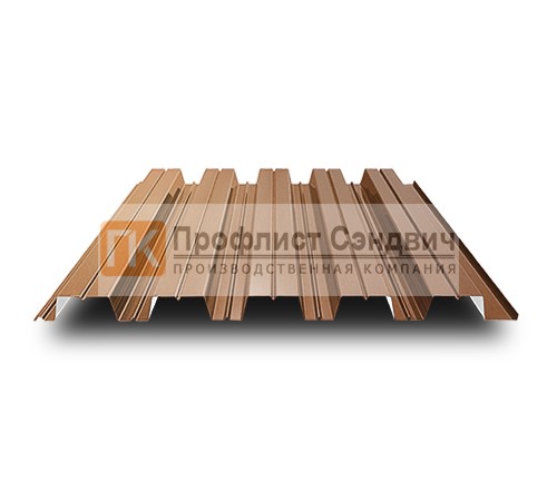 Профнастил НС44 0.5мм PURMAN Argillite