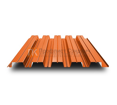 Профнастил НС44 0.7мм Полиэстер RAL2004