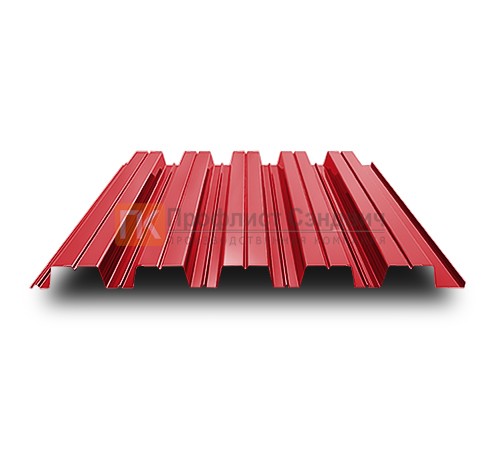 Профнастил НС44 0.5мм Norman RAL3020