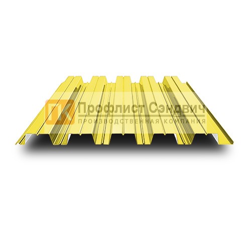 Профнастил НС44 0.5мм Полиэстер RAL1018