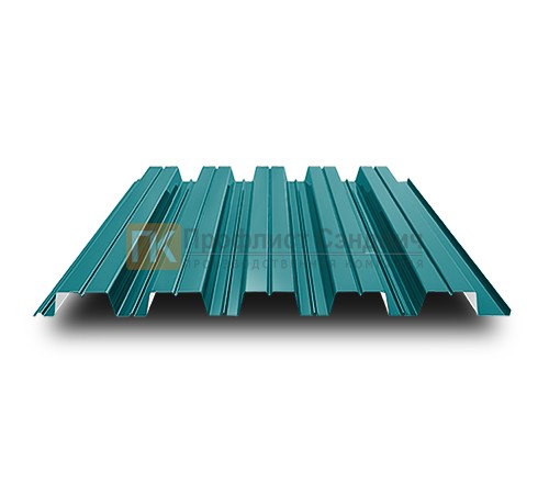 Профнастил НС44 0.5мм Полиэстер RAL5021