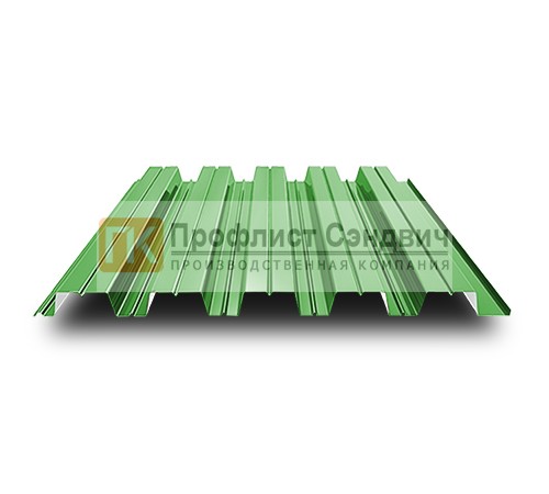 Профнастил НС44 0.5мм Полиэстер RAL6018