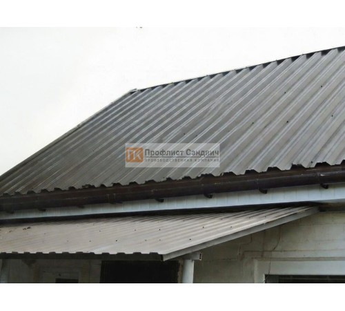 Профнастил НС44 0.45мм Полиэстер RAL7005