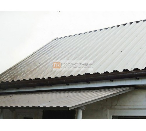 Профнастил НС44 0.5мм Полиэстер RAL7035