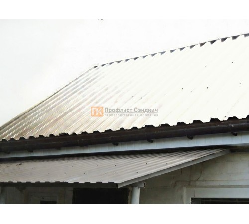 Профнастил НС44 0.5мм Norman RAL9006