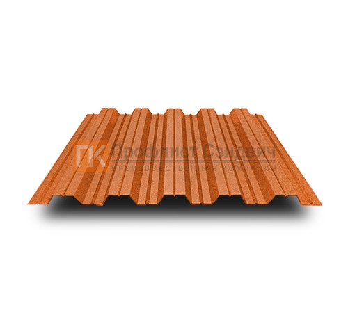 Профнастил НС44 0.5мм AGNETA Copper/Copper
