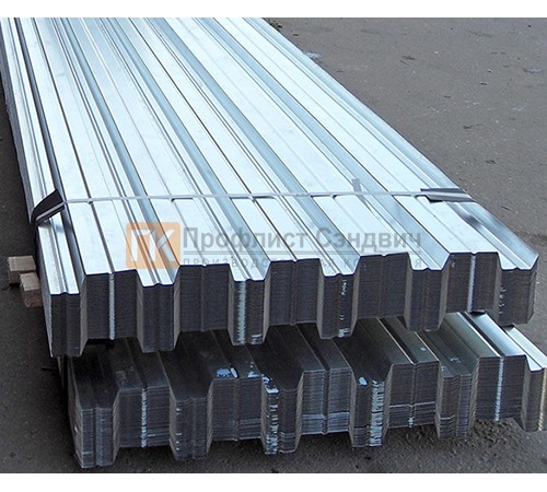 Профнастил НС44 0.7мм оцинкованный