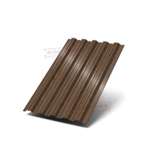 Профилированный лист НС35-1000 ECOSTEEL-Мореный Дуб-0.5