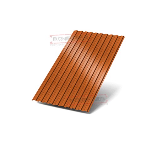 Профилированный лист С8х1150 AGNETA-CopperCopper-0.5. Профилированный лист С8х1150 AGNETA-CopperCopper-0.5.