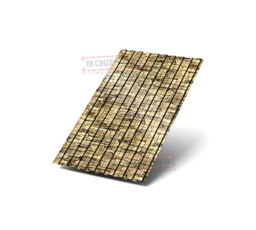 Профилированный лист С8х1150 ECOSTEEL-Песчаник-0.5. Профилированный лист С8х1150 ECOSTEEL-Песчаник-0.5.