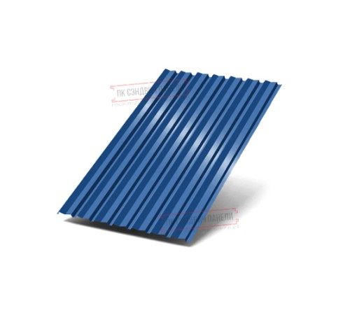 Профилированный лист С-15-1190-0.5 (с гранью) (Rooftop Matte) RAL 5005 Профилированный лист С-15-1190-0.5 (с гранью) (Rooftop Matte) RAL 5005