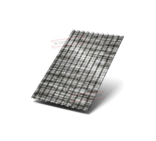Профилированный лист C21х1000 ECOSTEEL-БелыйПлитняк-0.5 Профилированный лист C21х1000 ECOSTEEL-БелыйПлитняк-0.5