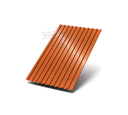 Профилированный лист C21х1000 AGNETA-CopperCopper-0.5 Профилированный лист C21х1000 AGNETA-CopperCopper-0.5