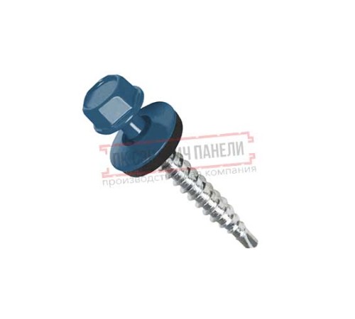 Саморезы 4,8х35 RAL 5009 Саморезы 4,8х35 RAL 5009