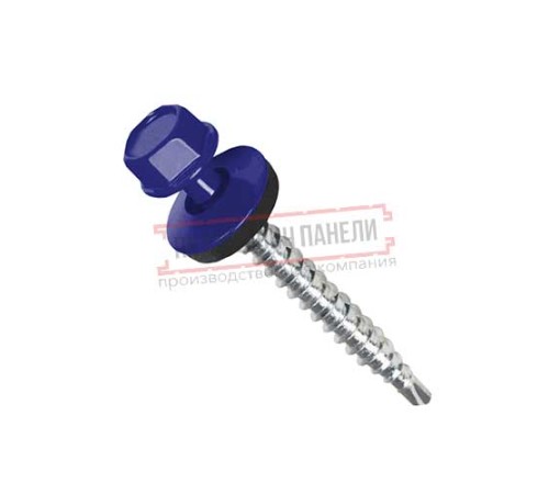 Саморезы 4,8х50 RAL 5002 (150 шт) Саморезы 4,8х50 RAL 5002 (150 шт)
