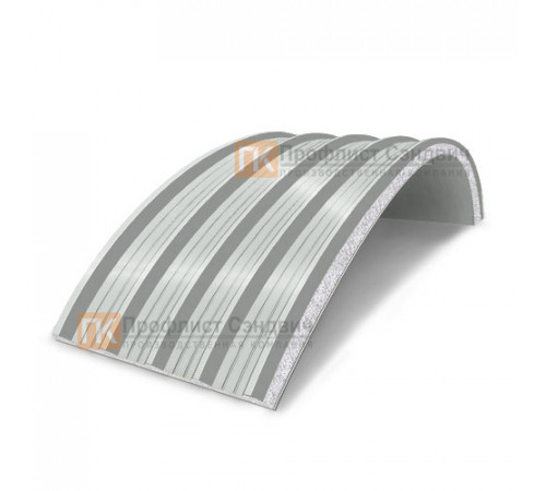 Сэндвич-панели арочные с пенополистиролом, ширина 1200 мм, толщина 20 мм, 0.5/0.5, RAL7035