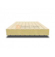 Сэндвич панели без замков с пенополиуретаном, ширина 1000 мм, толщина 20 мм, 0.5/0.5, RAL1015