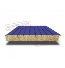 Сэндвич-панели двухслойные с минеральной ватой, ширина 1200 мм, толщина 20 мм, 0.5, RAL5002