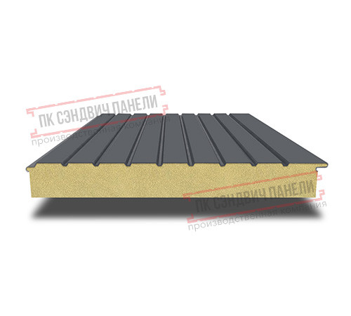 Сэндвич-панели двухслойные с пенополиуретаном, ширина 1200 мм, толщина 50 мм, 0.5, RAL7024