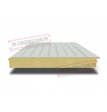 Сэндвич-панели двухслойные с пенополиуретаном, ширина 1200 мм, толщина 50 мм, 0.5, RAL7035
