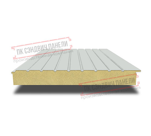 Сэндвич-панели двухслойные с пенополиуретаном, ширина 1200 мм, толщина 50 мм, 0.5, RAL7035